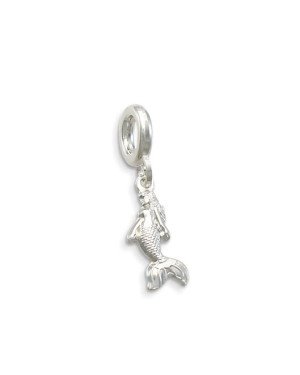Pingente AG Berloque Sereia 12mm  - G5 - 6mm x 23mm - 0.78gr