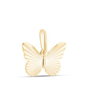 Pingente Borboleta 15mm Diamantada - 00 - 15mm x 15mm - 0.70gr