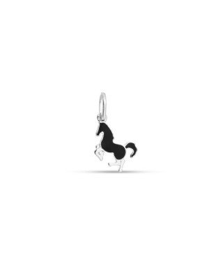 Pingente AG Cavalo 12mm c/ Resina  - G5 - 12mm x 16mm - 0.40gr
