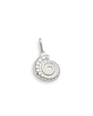 Pingente AG Redondo 15mm Caracol - G1 - 15mm x 20mm - 1.49gr