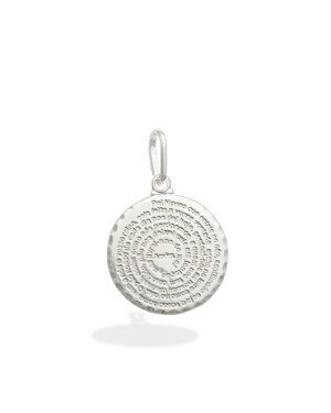 Pingente AG Pai Nosso 20mm  - G1 - 20mm x 30mm - 2.30gr