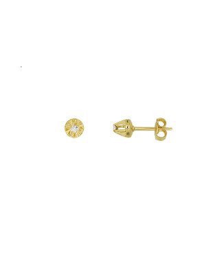 Brinco Pedra - 00 - 5mm x 5mm - 0.76gr
