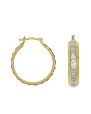 Brinco Argola Rodio - 00 - 26mm x 28mm - 3.82gr