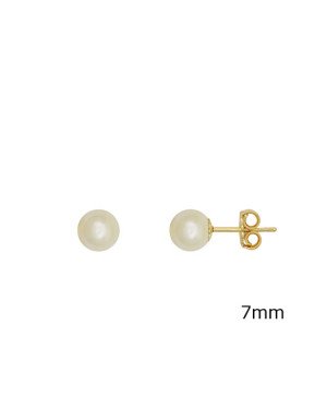 Brinco  Perola - 00 - 7mm x 7mm - 1.01gr