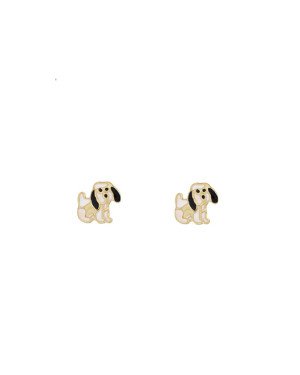 Brinco Cachorrinho Resina - 00 - 12mm x 12mm - 0.62gr