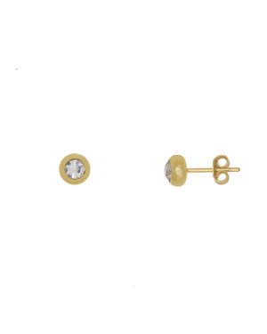 Brinco Pedra - 00 - 6mm x 6mm - 1.30gr