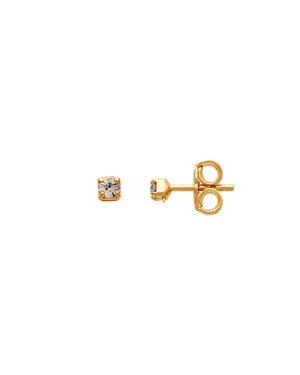 Brinco Solitario - 00 - 2mm x 2mm - 0.43gr