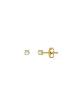 Brinco Solitario - 00 - 12mm x 12mm - 0.56gr