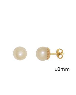 Brinco Perola - 00 - 10mm x 10mm - 1.84gr