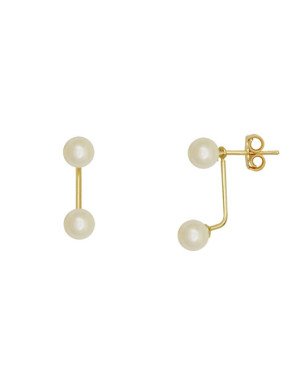 Brinco Greicy Kelly Perola - 00 - 5mm x 17mm - 1.02gr