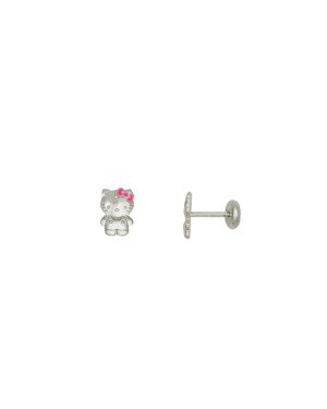 Brinco AG TP Hello Gato Corpo Inteiro - G5 - 5mm x 7mm - 0.67gr