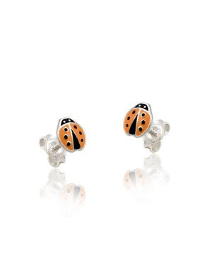 Brinco AG Joaninha Mini - G6 - 5mm x 6mm - 0.50gr