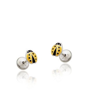 Brinco AG TP Joaninha Mini 5mm  - G6 - 5mm x 6mm - 0.55gr