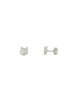 Brinco Cabeca de Gato Mini - G5 - 5mm x 6mm - 0.58gr