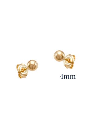 Brinco Bola ABS - 00 - 4mm x 4mm - 0.45gr