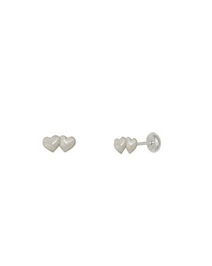 Brinco Coracao - G5 - 8mm x 4mm - 0.72gr