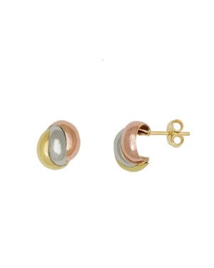 Brinco 3 ouros - pq - 00 - 10mm x 12mm - 2.08gr