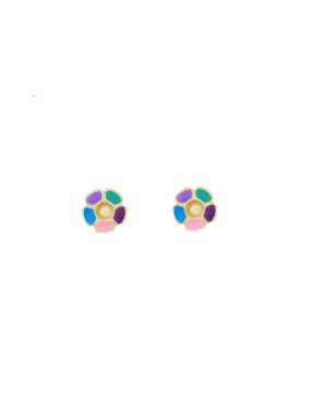 Brinco Flor - 00 - 6mm x 6mm - 0.75gr