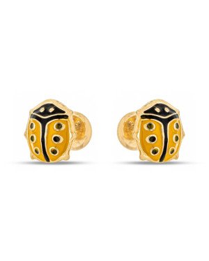Brinco TP Joaninha - 00 - 1mm x 1mm - 0.80gr