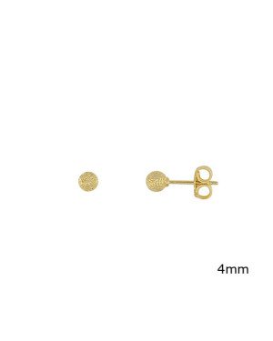 Brinco Bola 4mm Picotada - 00 - 4mm x 4mm - 0.66gr