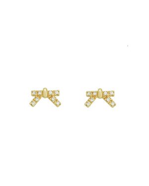 Brinco Fundicao - 16 Zirconia - Laco Pequeno - 00 - 10mm x 5mm - 1.23gr