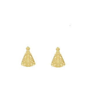 Brinco Nossa Senhora Aparecida 12mm - 00 - 9mm x 12mm - 1.08gr