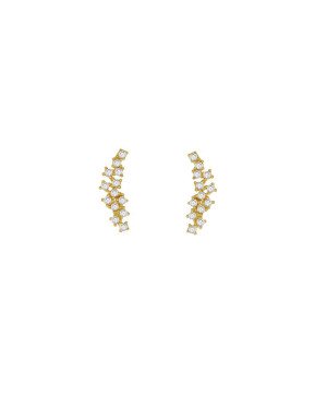 Brinco Fundicao - 26 Zirconia - Fio 12mm (Faz Lado) - 00 - 5mm x 12mm - 0.92gr