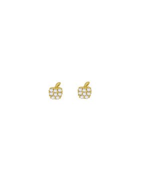 Brinco Fundicao - 16 Zirconia - Maca 5mm - 00 - 5mm x 6mm - 0.91gr