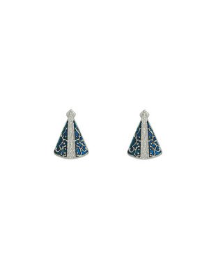 Brinco AG Nossa Senhora Aparecida 12mm (Resina) - G5 - 9mm x 12mm - 1.24gr