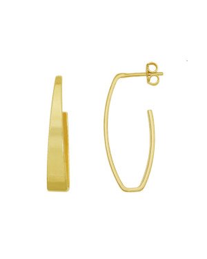 Brinco Argola Tubo Usinado  - 00 - 13mm x 30mm - 4.20gr