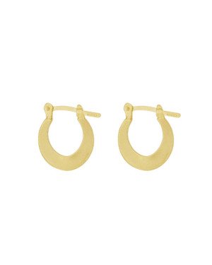Brinco Tubo Usinado Argola Oval - 00 - 14mm x 14mm - 3.60gr