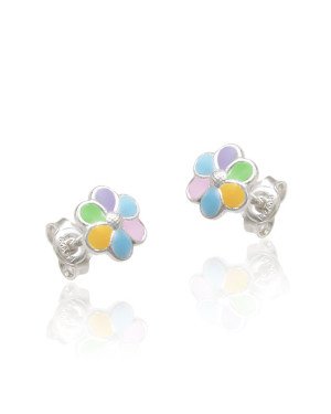 Brinco AG Flor 7mm p/ Resina - G5 - 7mm x 7mm - 0.85gr