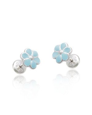Brinco AG TP Flor 7mm p/ Resina - G5 - 7mm x 7mm - 0.85gr