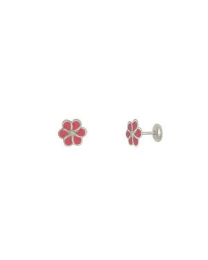 Brinco AG TP Flor 7mm c/ Resina - G5 - 7mm x 7mm - 0.91gr