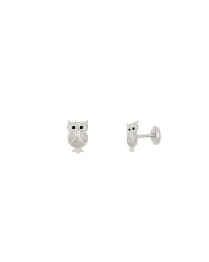Brinco AG TP Coruja Reticulada 8mm c/ Resina - G5 - 5mm x 8mm - 0.82gr