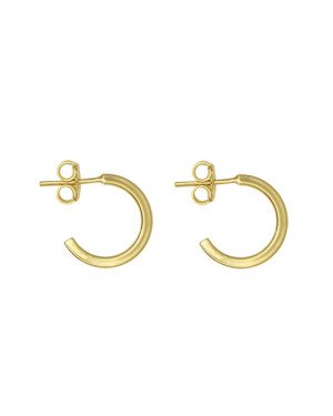 Brinco Usinado Argola Fio Quadrado 15mm - 00 - 2mm x 15mm - 1.52gr
