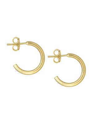 Brinco Usinado Argola Fio Quadrado 19mm - 00 - 2mm x 19mm - 1.97gr