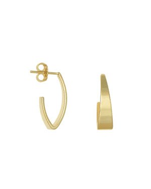 Brinco Usinado Argola Gota 20mm - 00 - 5mm x 20mm - 2.65gr