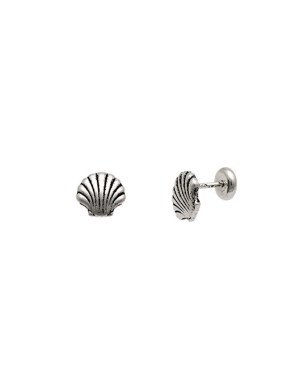 Brinco AG TP (Envelhecida) Concha  8mm - Pressao - G5 - 8mm x 7mm - 0.94gr