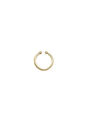 Piercing  Argola Fina - 00 - 10mm x 10mm - 0.30gr
