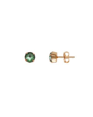 Brinco Pedra Acrilica Redonda 6mm - 00 - 6mm x 6mm - 1.00gr