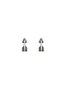 Brinco AG (Envelhecida) Flecha 8mm Reticulada - G5 - 3mm x 8mm - 0.59gr
