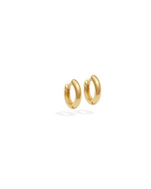 Brinco Articulado Fino Liso - Medio - 00 - 12mm x 11mm - 1.70gr