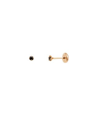 Brinco TP Solitario SS8  - 00 - 3mm x 10mm - 0.33gr