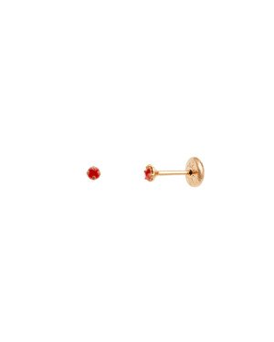 Brinco TP Solitario SS8  - 00 - 3mm x 10mm - 0.32gr