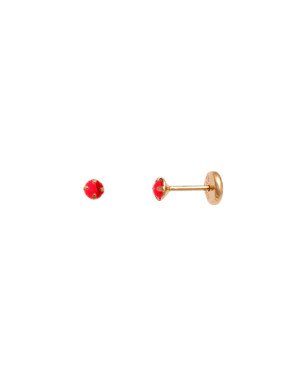 Brinco TP Solitario SS12  - 00 - 3mm x 10mm - 0.38gr