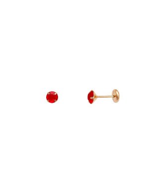 Brinco TP Solitario SS20  - 00 - 5mm x 11mm - 0.51gr