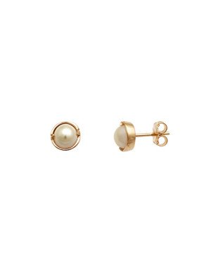 Brinco Fundido c/ Cabuchao 6mm - 00 - 8mm x 8mm - 1.33gr