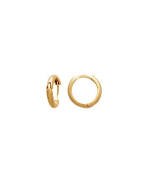 Brinco Argola Fundida 8mm - 00 - 7mm x 7mm - 0.70gr