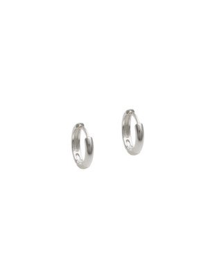 Brinco AG Argola Fundida 8mm - 00 - 7mm x 7mm - 0.77gr